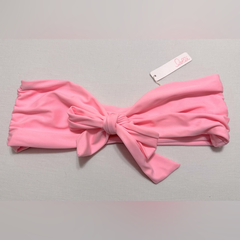 NWT Lolli Swim tie bandeau top-M